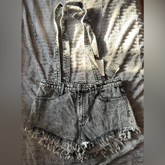 Forever 21 Pants - Charcoal Overalls NWT